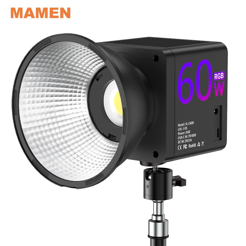 

13400mah LED Video Light LED Photography Fill Light,60W Studio Lighting for Video Recording, Wedding