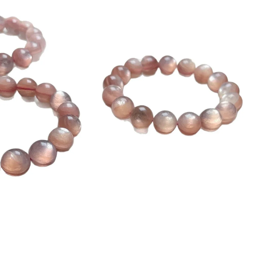 5A Lepidolite Pink Round 10mm 12mm 14mm 16mm Nature for DIY Making Jewelry Bracelet 17cm FPPJ Wholesale Loose Beads - view 6