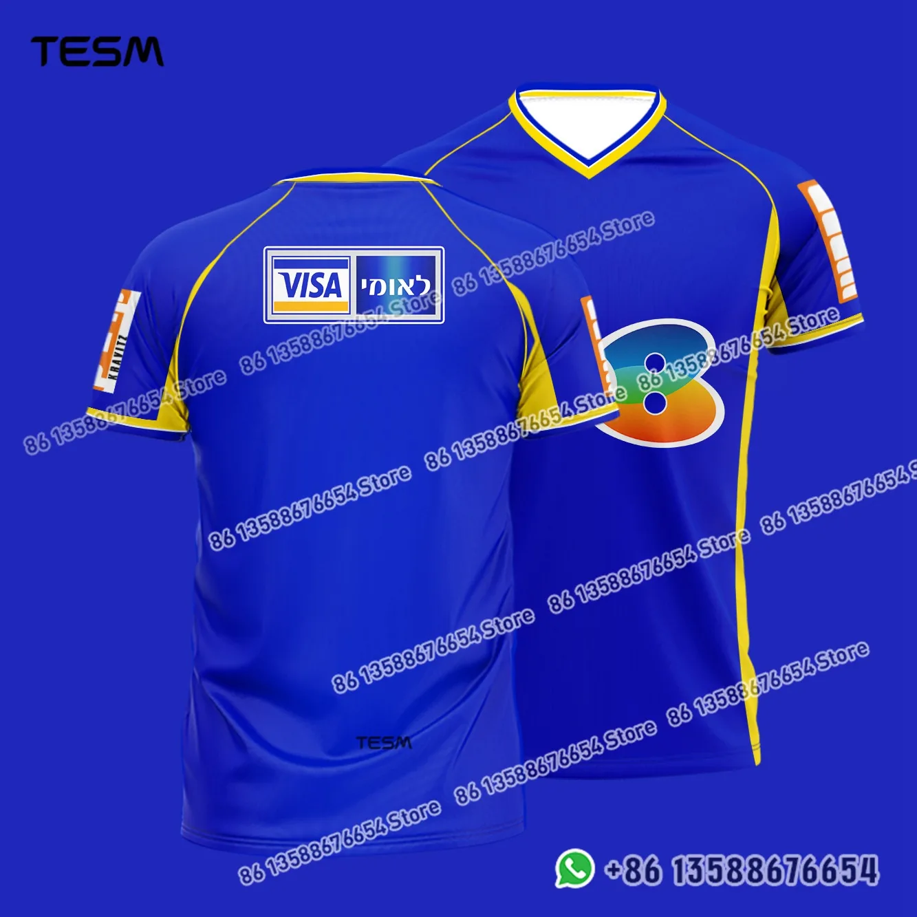 

TESM 2025 Summer Men Breathable Sports Short - Sleeve T - Shirts HD Prints, Ideal Running, Fan Retro Tops