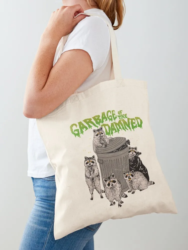 

Garbage of the Damned Tote Bag Canvas shoulder bag shopping bag Woman shopper shopper woman