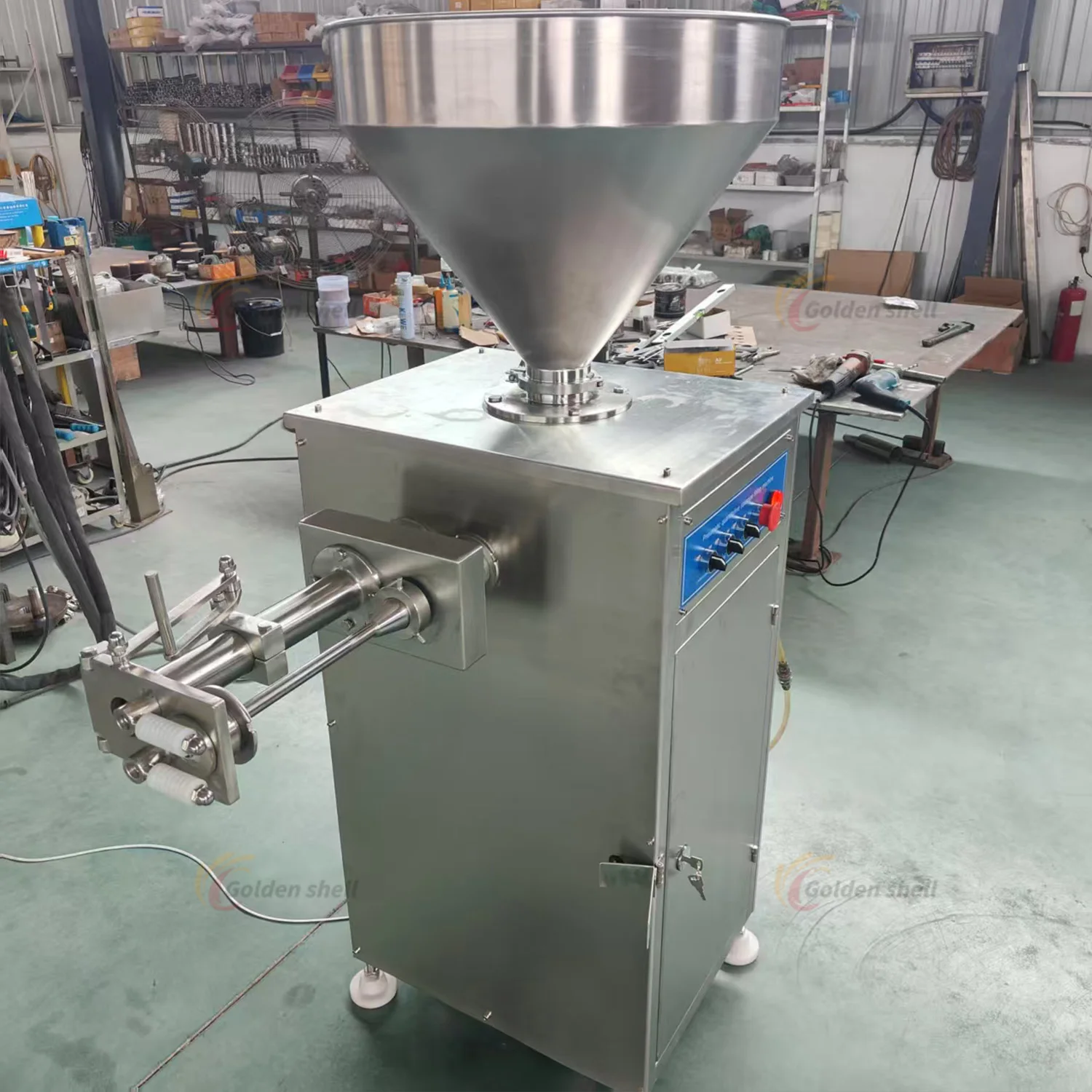 Industrial-Grade Pneumatic Automatic Sausage Filling Twisting Machine Sausage Stuffer Electric 110V/220V/380V 3600 Times/H