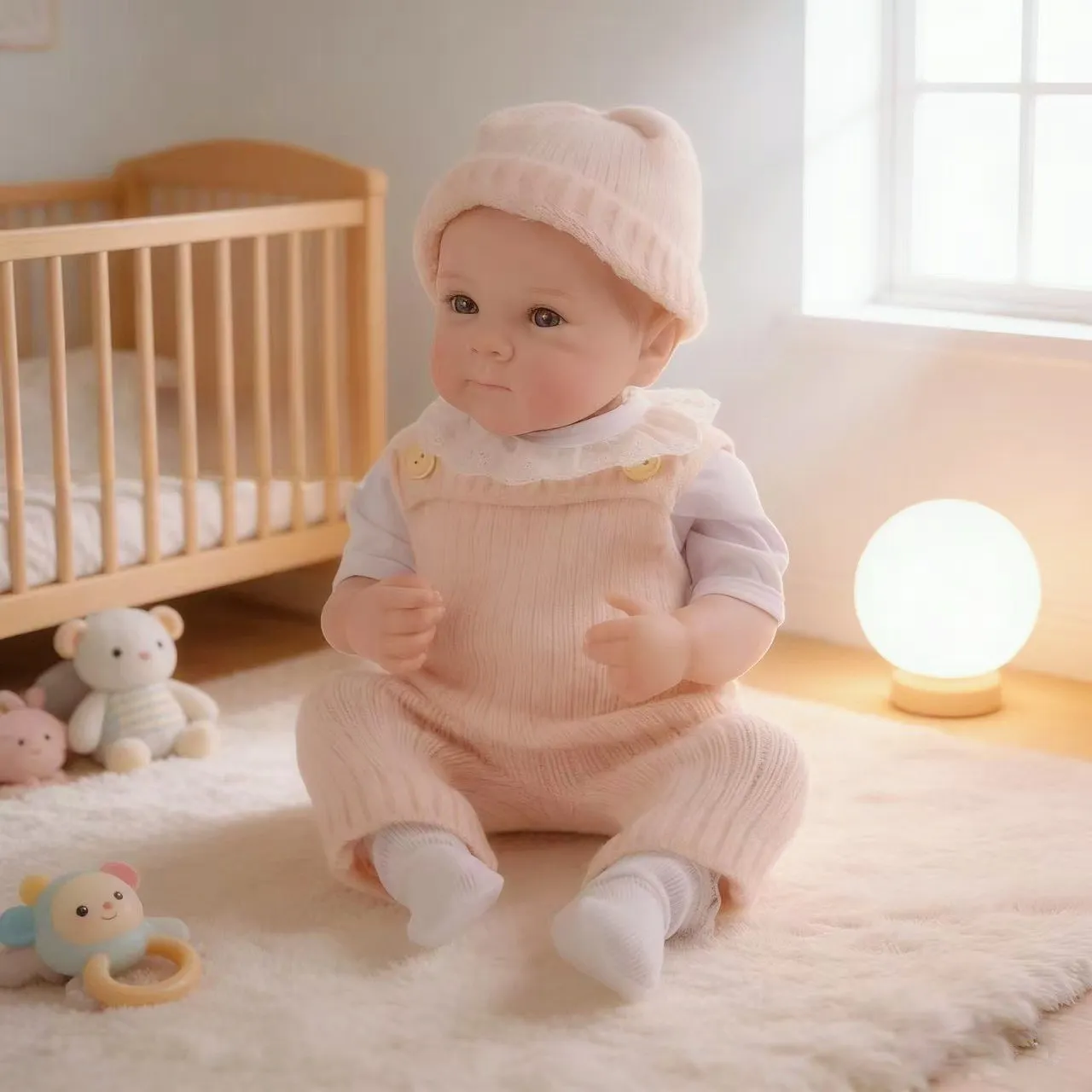 Bambola Reborn da 18 pollici (46 cm), realistica, in silicone a corpo intero lavabile, regalo per bambini