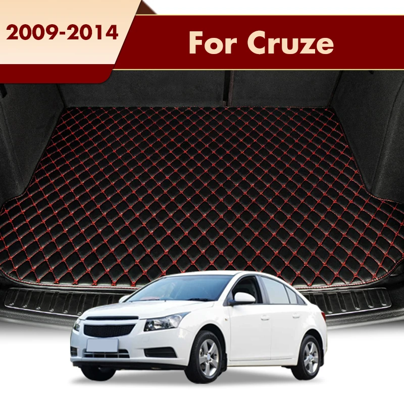 

Коврик в багажник автомобиля для Chevrolet Cruze 2018 2017 2016 2015 2014 2013 2012 2011 2010 2009, кожаный ковер для багажника, автоаксессуары