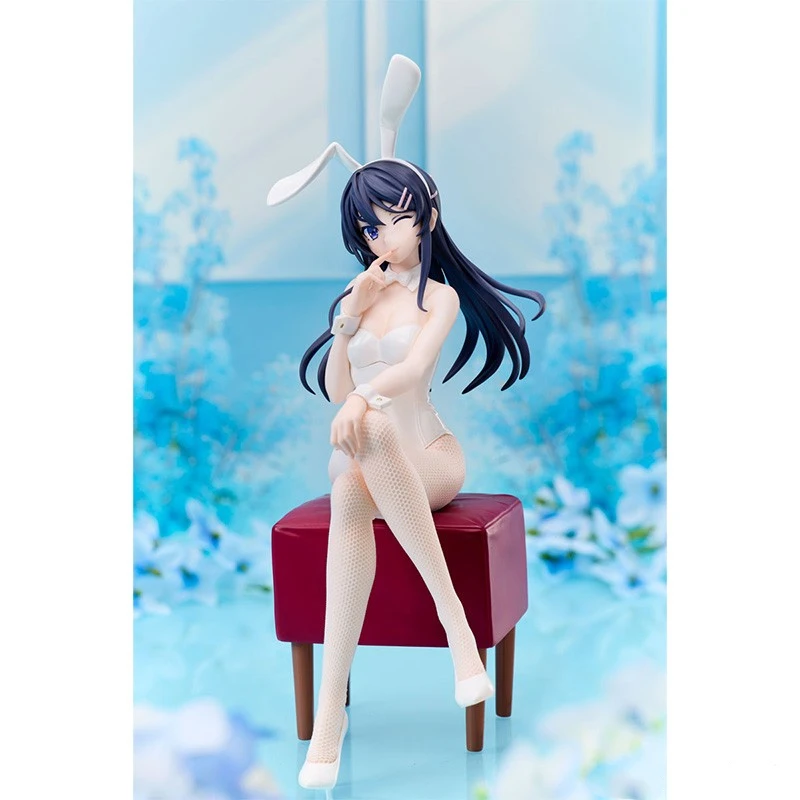 

В наличии подлинная оригинальная подлинная игрушка Aniplex Rascal Does Not Dream Of Bunny Girl Senpai 21 см Sakurajima Mai Collect Ornaments Toy