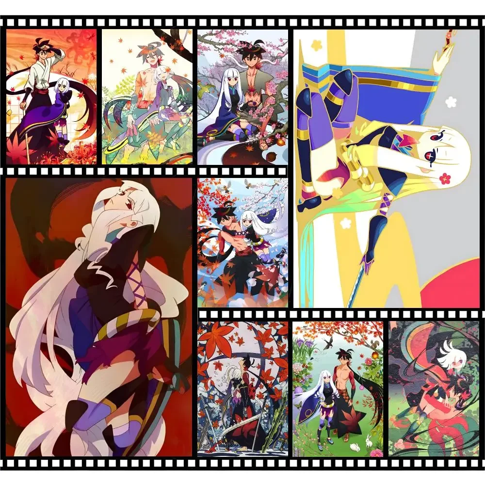 Anime Historical Katanagatari Poster Premium HD Decor Wall Art for Interior Room Makeover Home Accents Gift