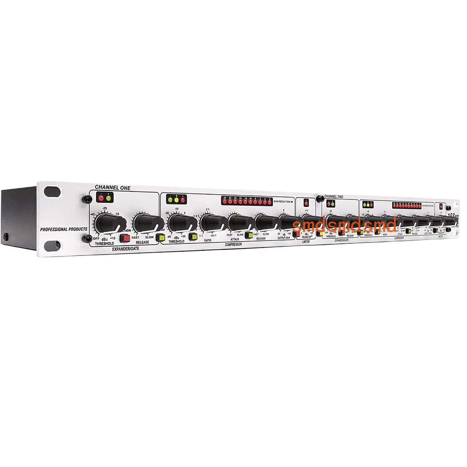 Professional Compressor Limiter High-precision Anti-whistling Dual-channel Digital Audio Processor for Stage Sound Sys view 5