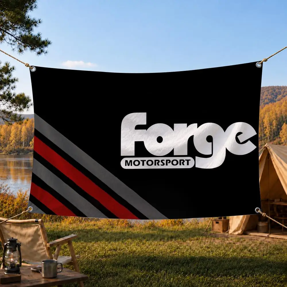 Forge Motorsport Racing Car Parts Flags Decorative Banners Suitable For Outdoor Camping Family Parties And Garden Walls Gift