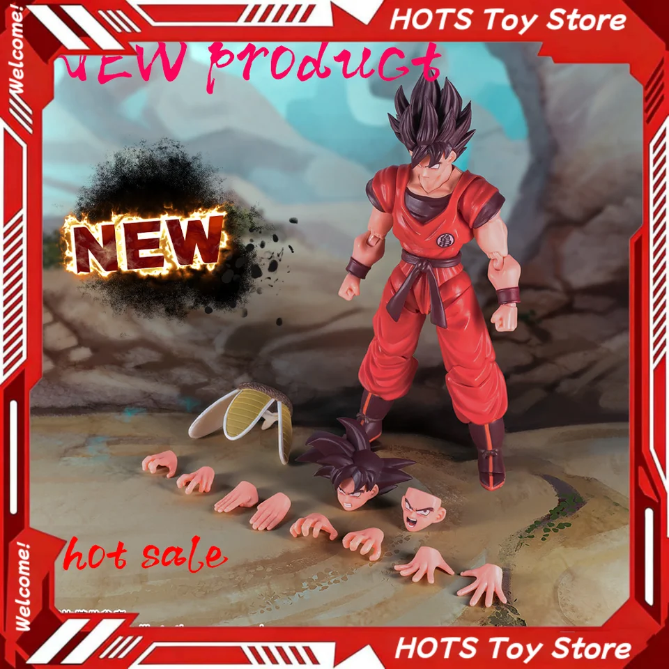 Demoniacal Fit Dragon Ball Z SHF Son Goku Kaio Ken Scarlet Martial