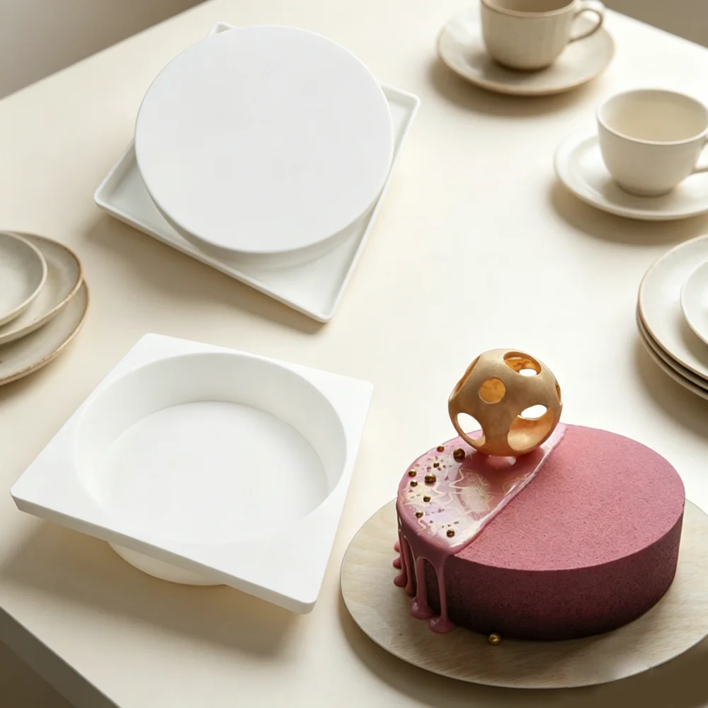 Soap Making Jelly - Cilindrische siliconen mal voor levensmiddelen, antiaanbak