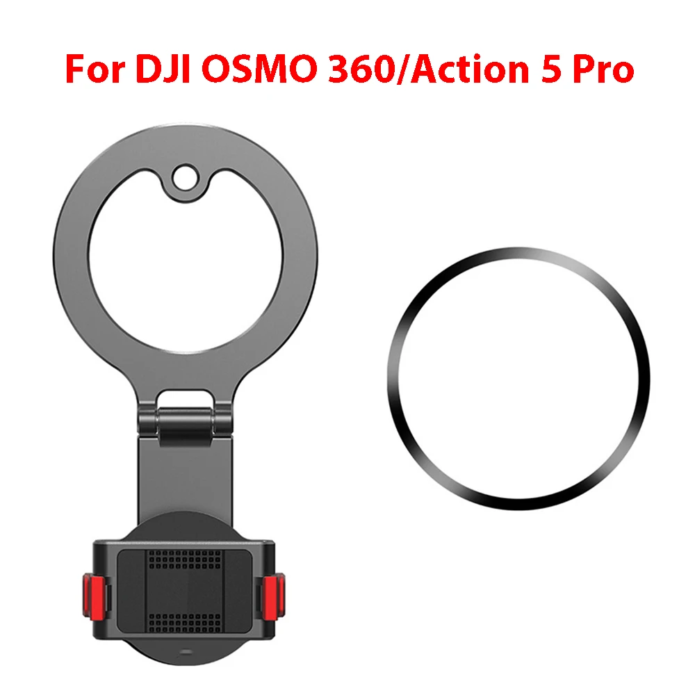 

For DJI OSMO 360/Action 5 Pro Aluminum Alloy Quick-Release Magnetic Mount Action Camera Accessories