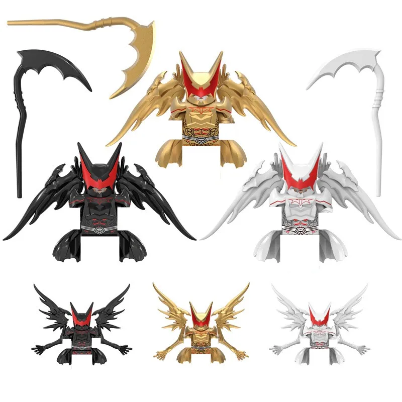 

The Heroes Bricks Hellbat Mini Action Figure Assemble Education Toy Model Building Blocks Children's Birthday Christmas Gifts