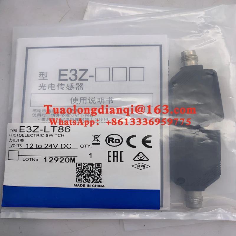 Imagem -02 - Sensor Fotoelétrico a Laser Original E3z-lt61 E3z-lt66 E3z-lt81 E3z-lt86 Novo