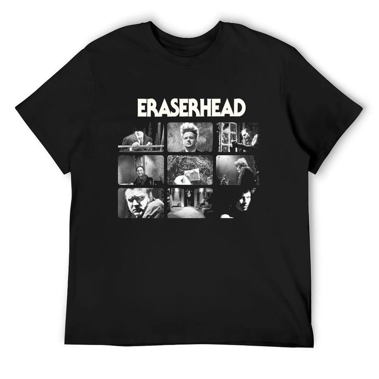 Eraser collection head movie T-Shirt baggy shirts custom shirt street wear Short sleeve tee plain white t shirts men