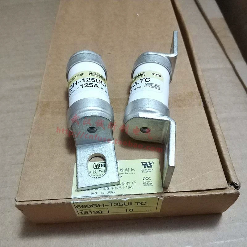 1pcs HINODE 660GH-40-63-80-100-160-200-250-315A GHX-125ULTC New Original Protect Fuse
