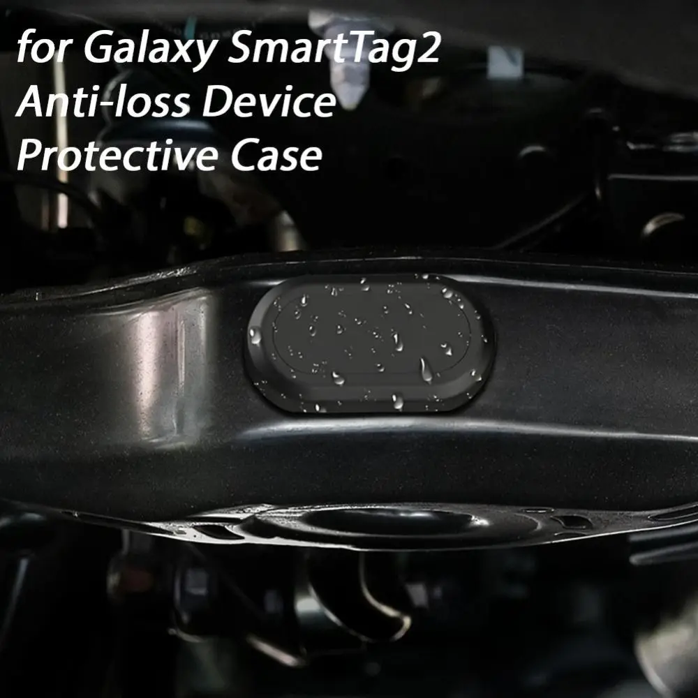 Anti Loss Protective Case High-strength Waterproof Protector Magnetic Suction Silicone Soft Cover for Samsung Galaxy SmartTag2