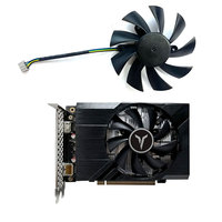 82MM New For YESTON Radeon RX6400 4G GDDR6 Graphics Card Replacement Fan