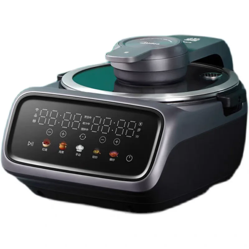 220V Smart Automatic Cooker with IH Heating, Full Automation and Smokeless Feature for Healthy Cooking
