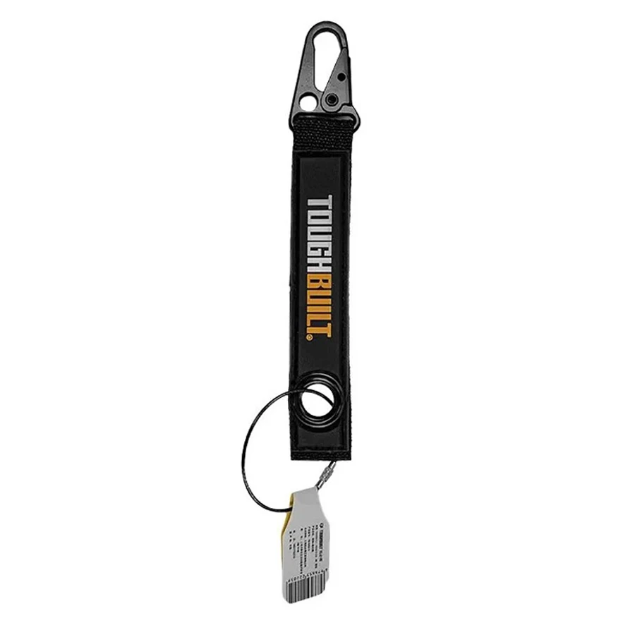 Imagem -02 - Toughbuilt-chaveiro Portátil Chaveiro Gancho e Loop Tool Mosquetão Nylon Webbing Ganchos Tb54s2-c Fivela de Suspensão e Bloqueio Buckle