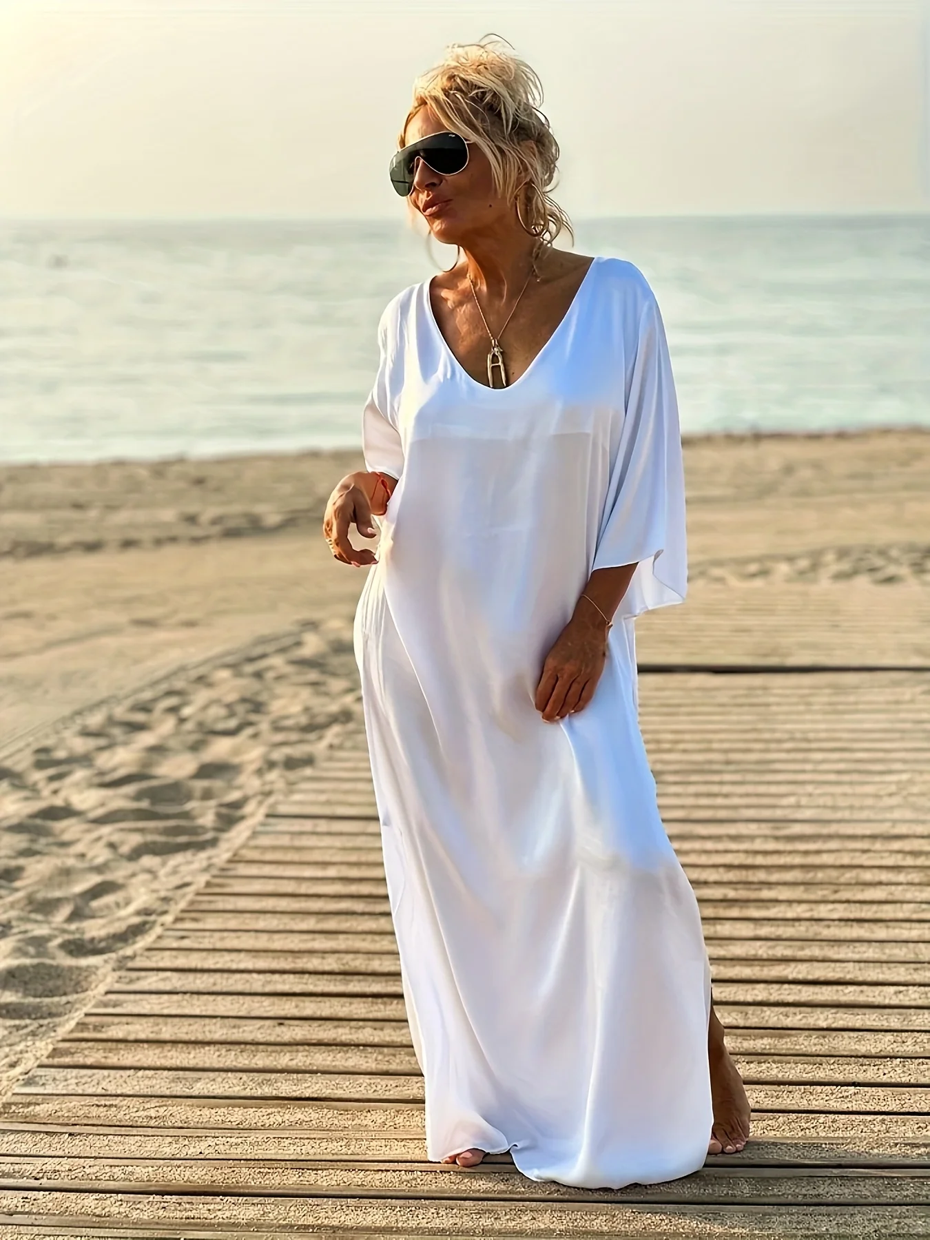 Thumbnail 3 - #6 Cheapest Womens Plus Size Maxi Dress Deals You Can Get