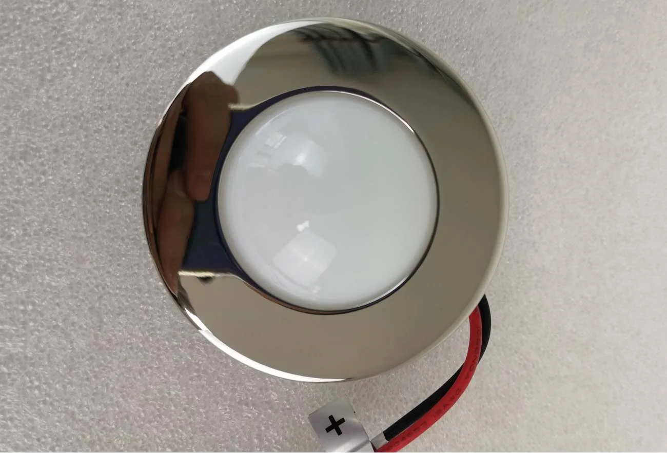 12V LED Hardtop Ceiling Light White Red/White Blue/White Tricolor Marine RV