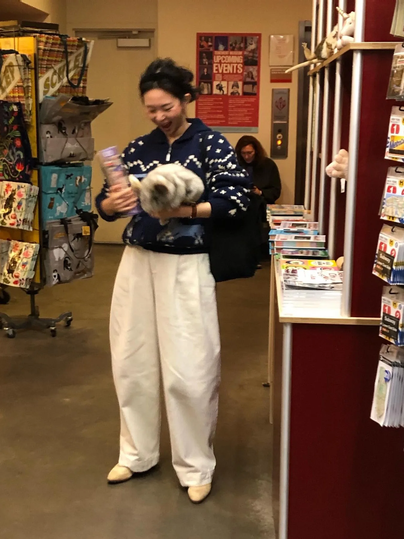 レディース ティエンド ロング スリーブ ニット セーター コート ラジースレ 冬 暖かい アウター 韓国風 ヴィンテージ オープン カーディガン