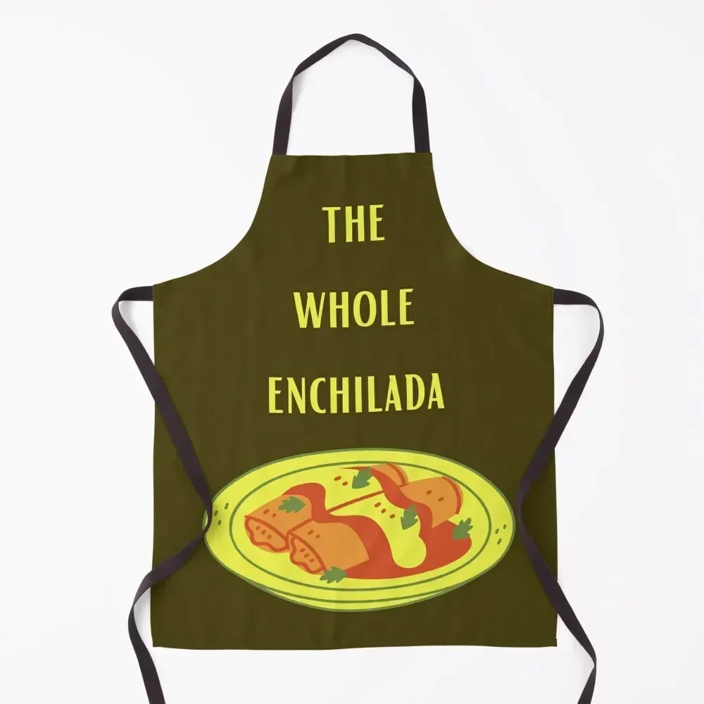 

THE WHOLE ENCHILDADA Apron Hairdressing Hairdressing Hairdresser Accessories Cooking Clothes Things For Home And Kitchen Apron