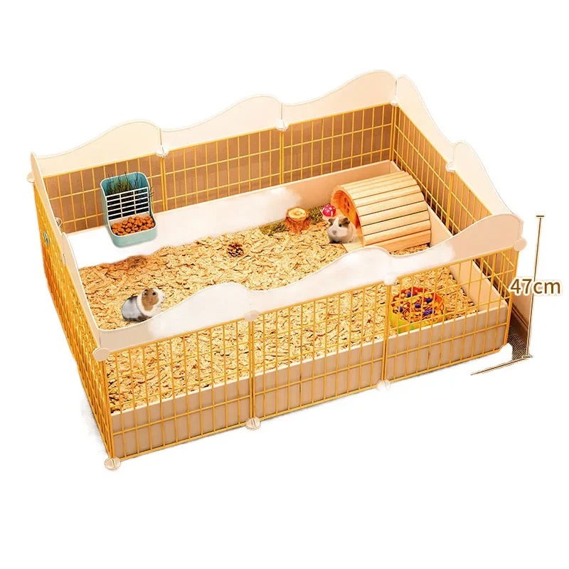 

Pet cage is fun and lively, sturdy and reliable, practical