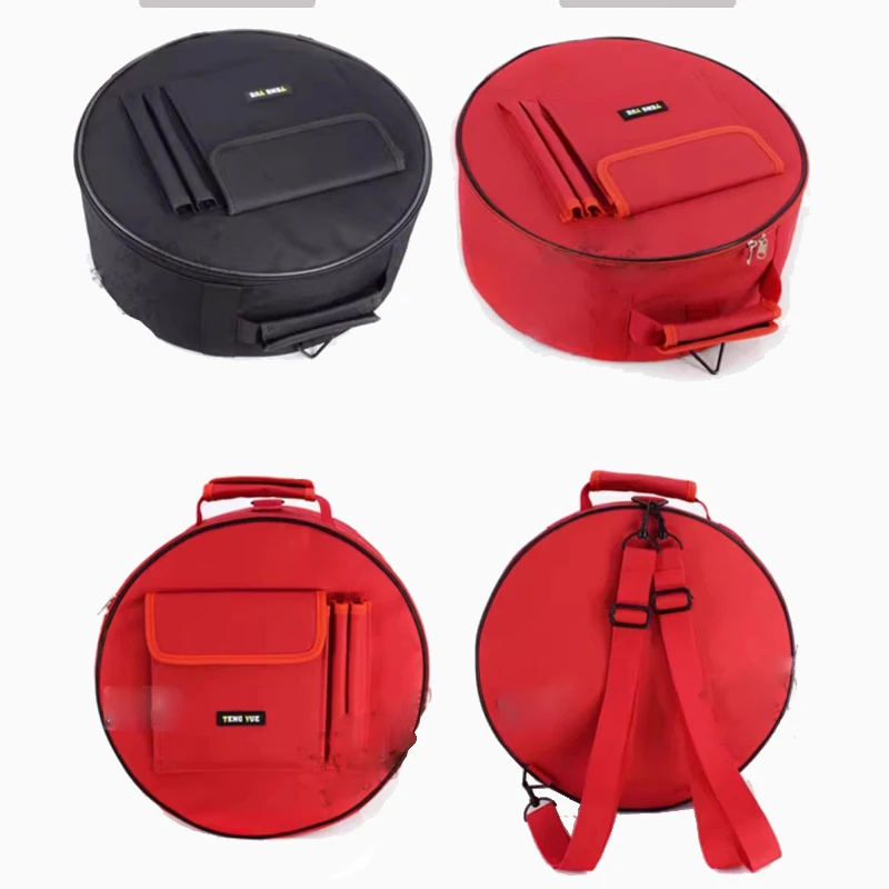 Large Army Drum Bag 12/13/14/22/24-inch Waterproof Portable Shoulder Storage Bag Round Barrel Cover Customized