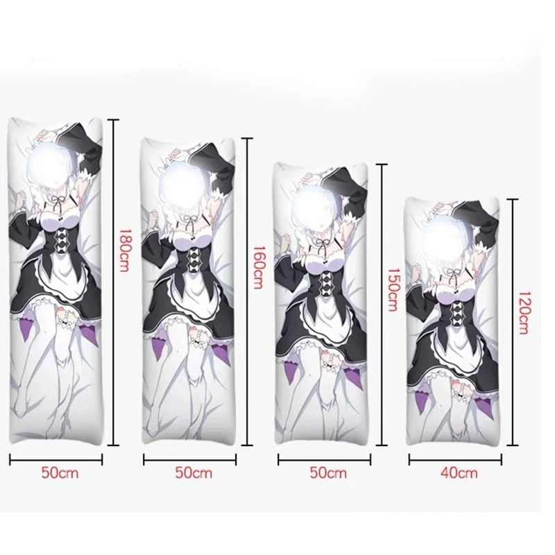 Anime Dakimakura Pillow Case Seduce Beautiful Women With Giant Breasts Sexy and Busty Beautiful Girl Double-Sided Halloween