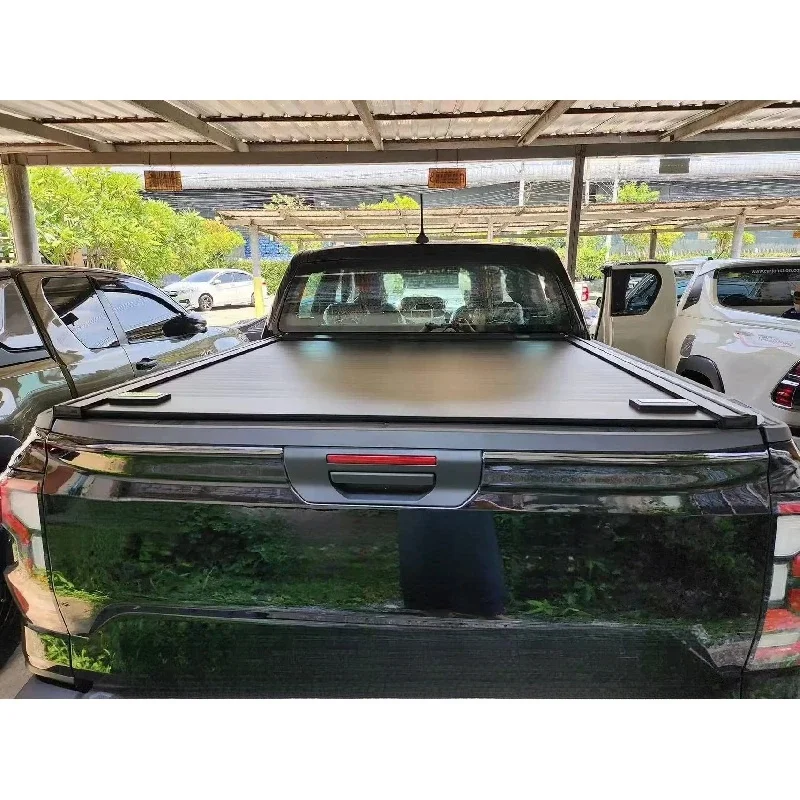 Factory Direct Off Road Waterproof Aluminum Roller Shutter Retractle Tonneau Cover 4X4 Pickup Truck Exterior Accsori