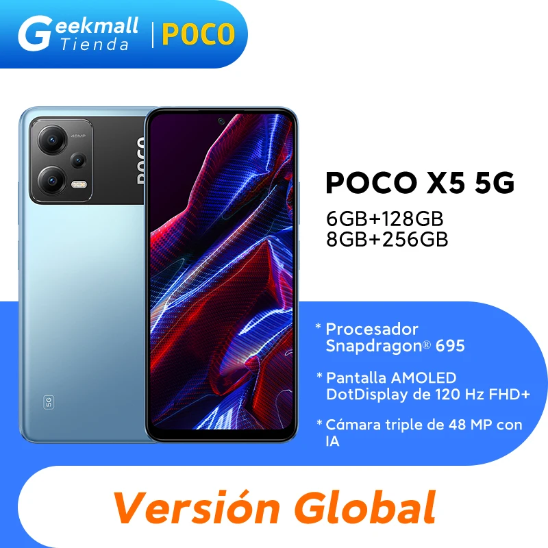 Global Version POCO X5 5G Smartphone Snapdragon 695 6.67