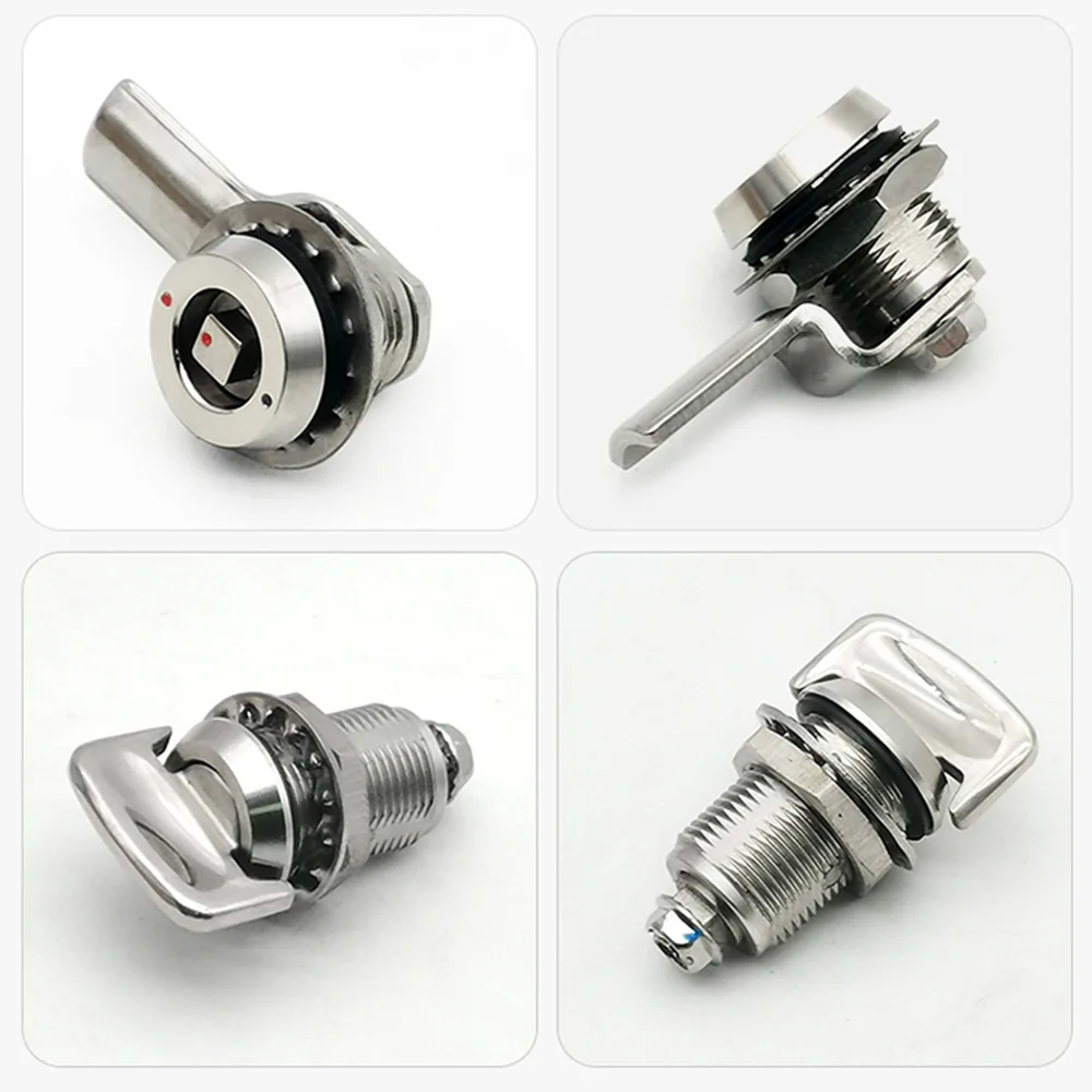 MS816 Quarter Turn Telescopic Tongue Lock Compression Type Distribution Box Lock Electrical Cabinet Door  Garbage Bin Door