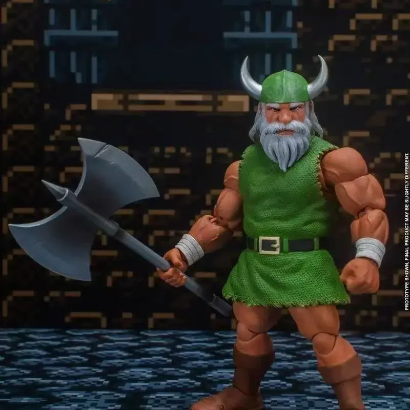 Storm Toys coleccionables 1/12 figura de acción de 7 pulgadas hacha dorada Gilius Thunderhead y Chickenleg modelo de Anime para regalo