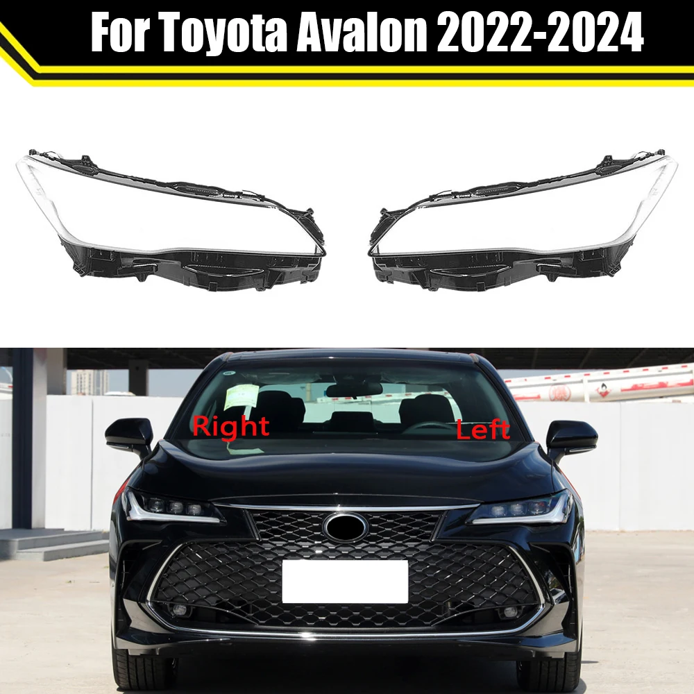 

Car Front Headlight Lens Clear Caps For Toyota Avalon 2022 2023 2024 Headlamp Shell Lampshade Head light Lamp Cover Lampcover