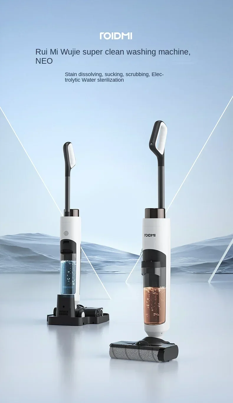 ROIDMI NEO Wireless Vacuum Cleaner Smart Self Cleaning Handheld with Strong Suction