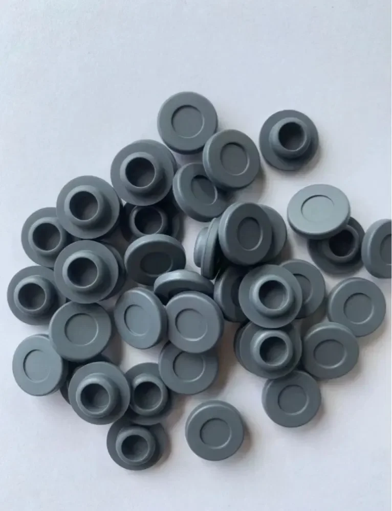 1000pcs 15mm Grey Butyl Rubber Stopper Plugs for 15mm Glass bottles Vials