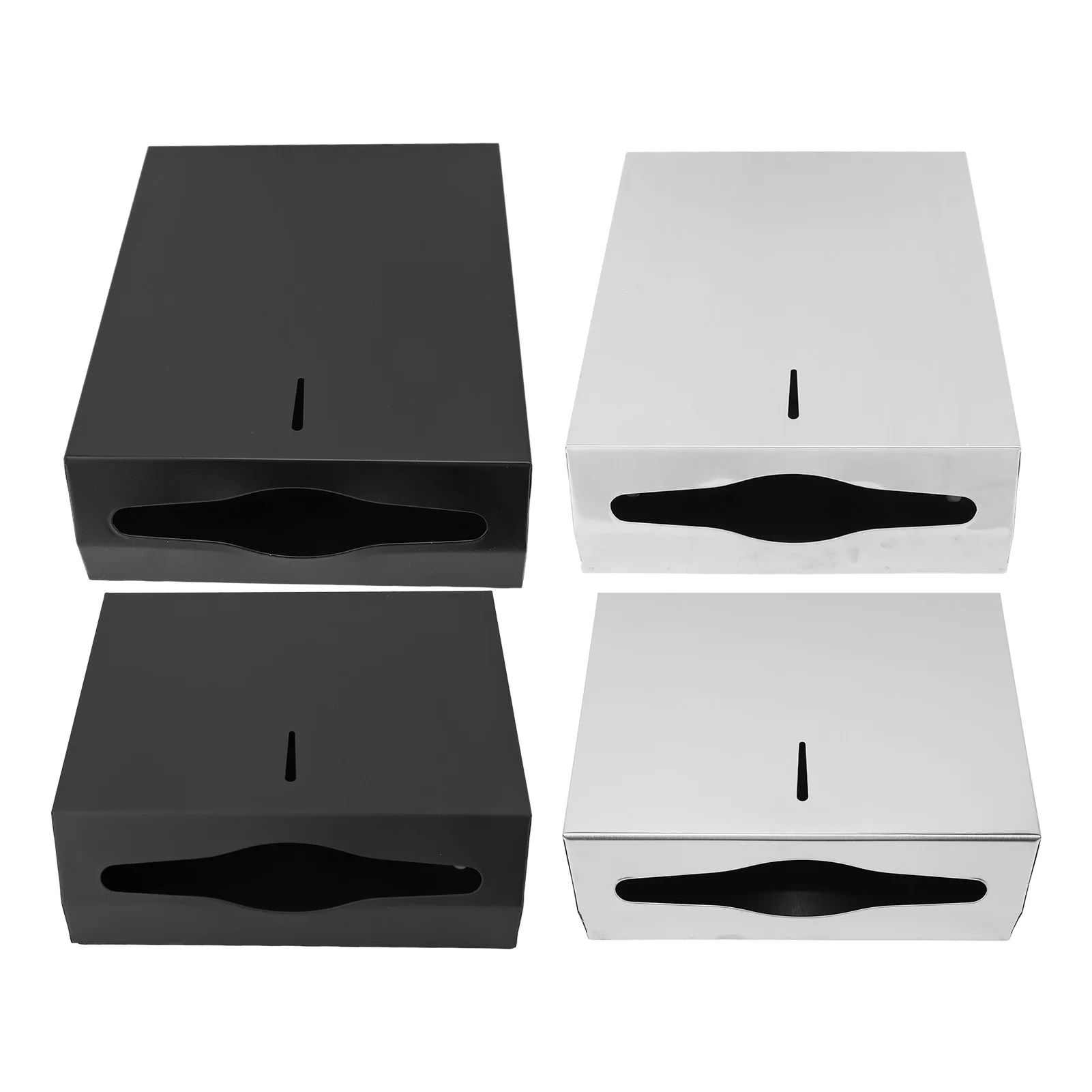 Tissue Storage Box  Tissue Box Holder Multifunctional Punch  Practical Stainless Steel Stylish with Keys for Kitchen