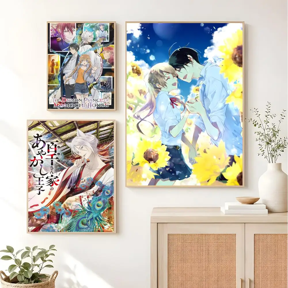 Fantasy anime The Demon Prince of Momochi House Poster Sleek Living Space Accents Current Style Home Wall Decor