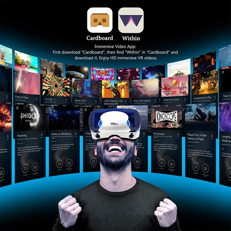 Visione Virtuale: Recensione e Valutazione dei VRG 3D VR Glasses per Smartphone