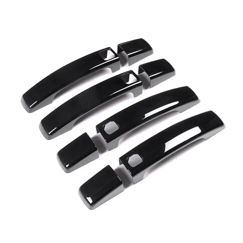 

Glossy Black For Land Rover Range Rover Sport Discovery 4 LR4 Freelander 2 Car Accessories Exterior Door Handle Pull Cover Trim