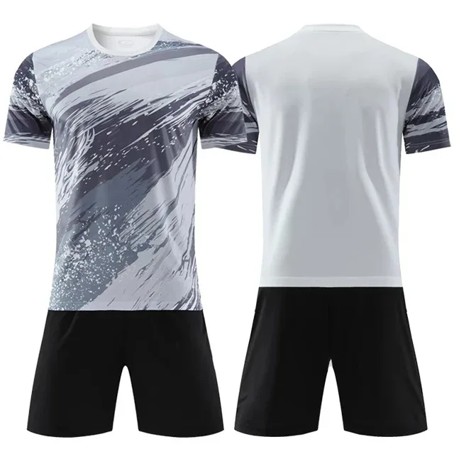 

Personalized Printed Football Jersey Set Suit Adult Quick Drying Outdoor Trendy Sportswear Breathable and Comfortable Clothing