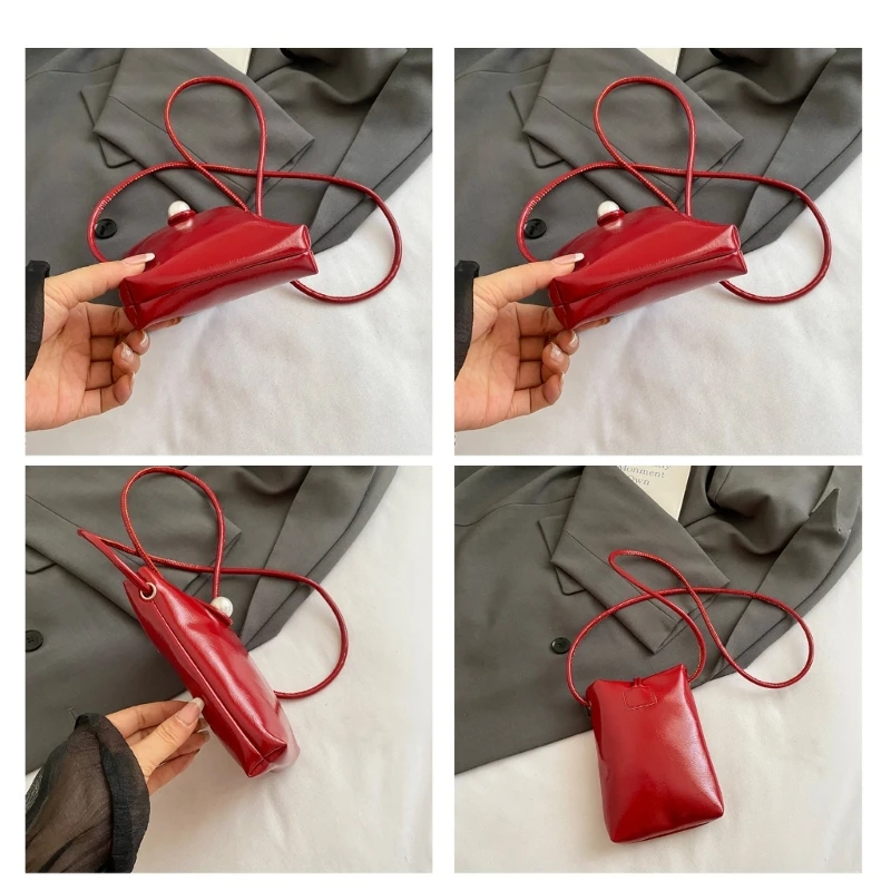 H3CB حقيبة كتف مصنوعة من H3CB مع أكياس كروسة تصميم داخلي فسيحة لمفاتيح الهاتف وعملة معدنية