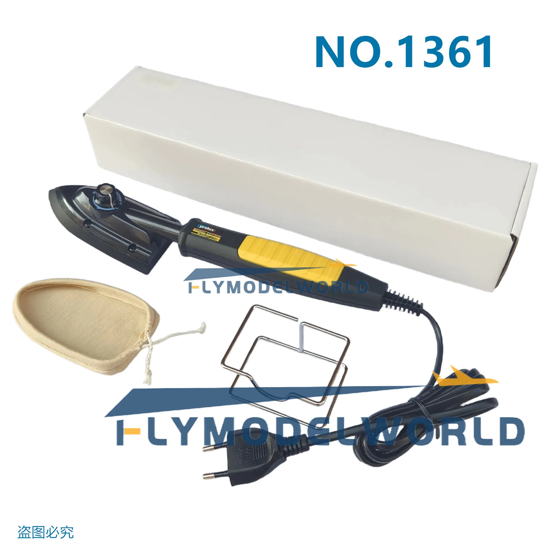 Taiwan Ruiji PROLUX iron PX1361 model aircraft, skin iron, remote control fixed-wing aircraft iron