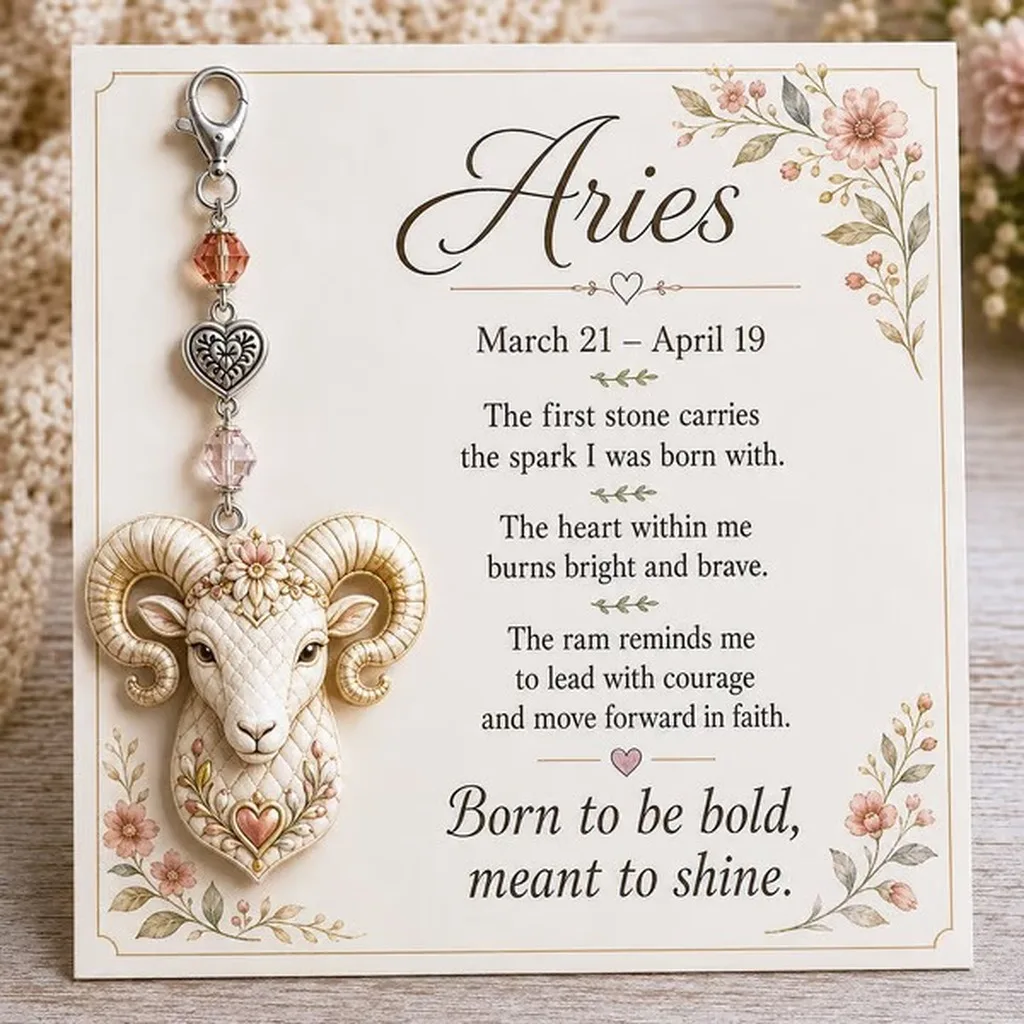 Stainless Steel 12 Zodiac Signs Commemorative Keychain Astrology Horoscope Charm Key Accessory