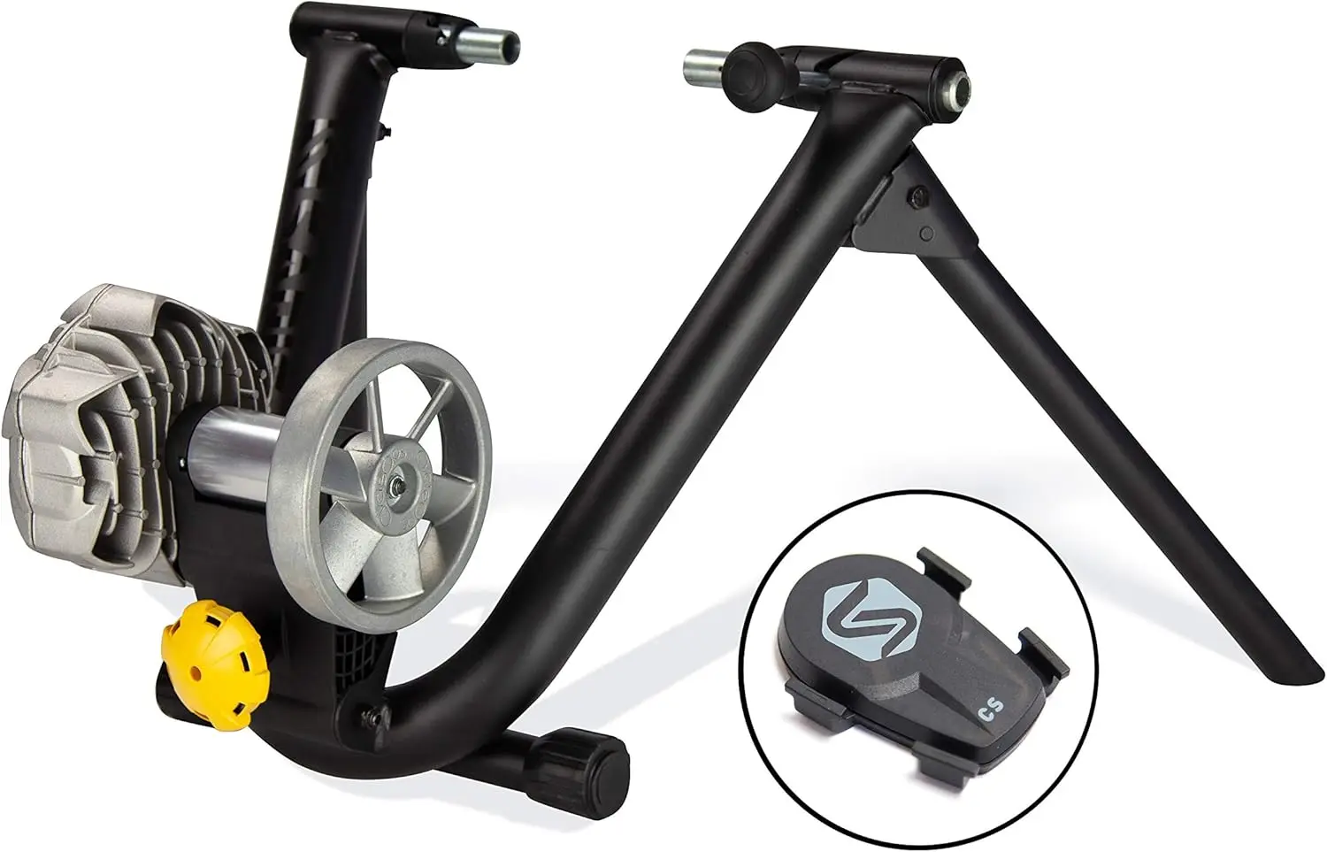 Indoor Bike Trainer, Smart Equipped Option, Fits Road and Mountain Bikes, Compatible