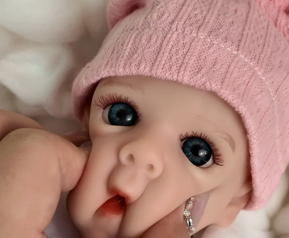 

12inch Reborn Baby Doll Bettie Flexible Soft Solid Silicone Reborn Dolls Mouth can open Super Soft Elastic High Quality Dolls