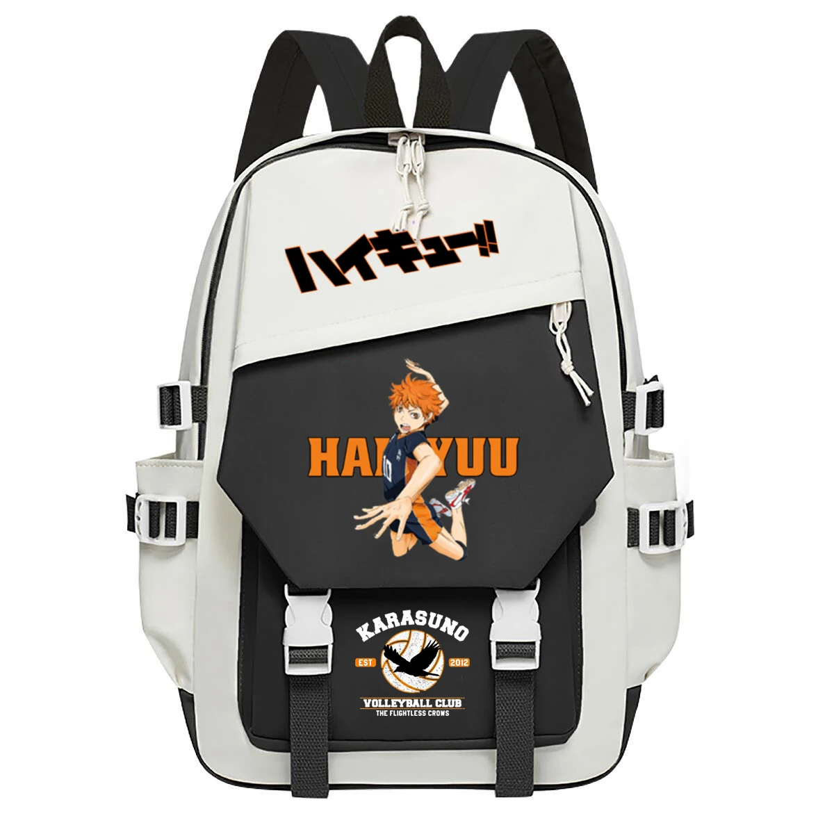 

Haikyuu Graphic Backpack Teenager Canvas School Backpacks Fashion Large Capacity School Bag Students Backpack Travel Bagpack