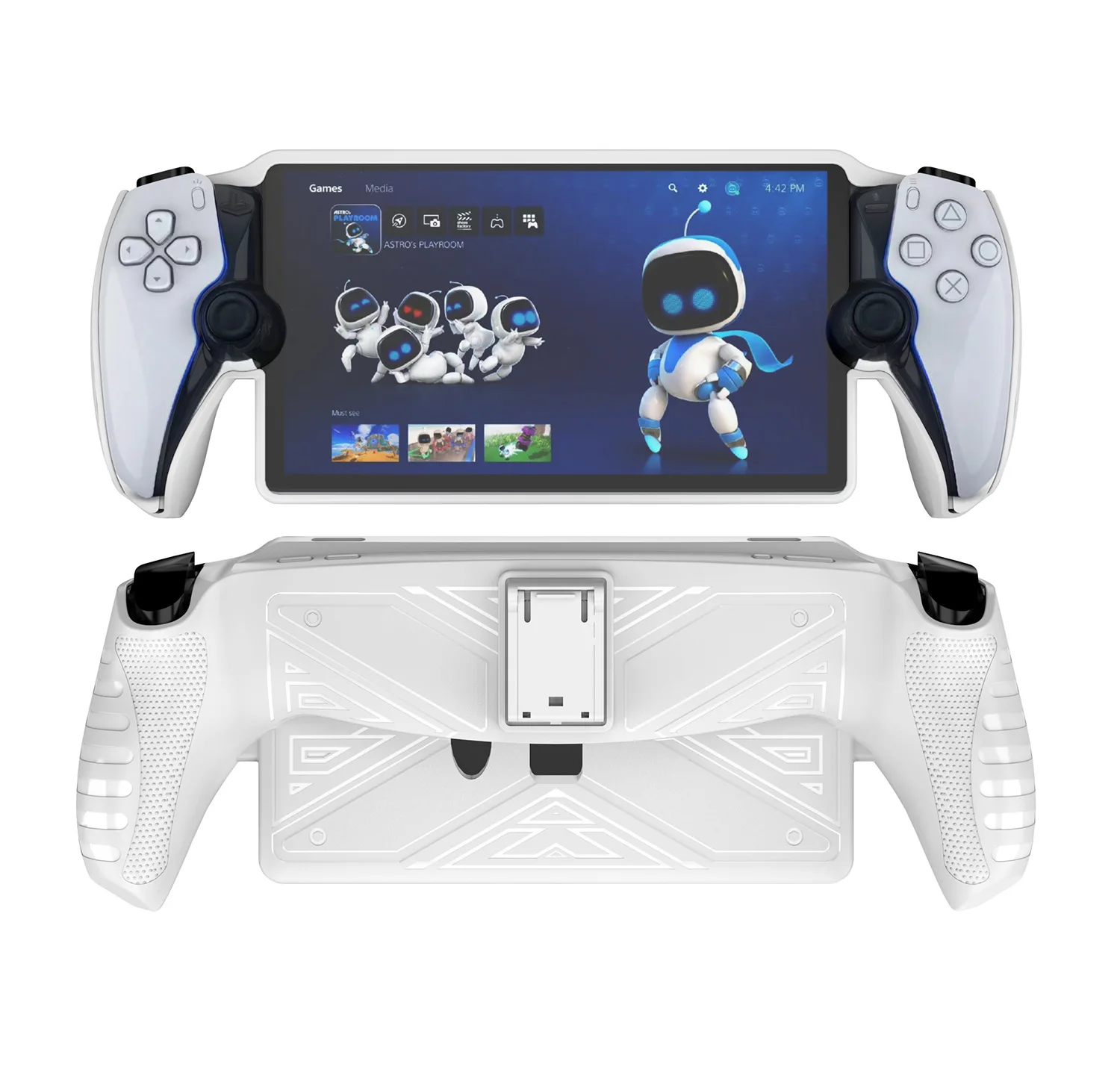 

Anti-Slip TPU Protective Case for PlayStation Portal Controller Protector Skin for PlayStation Portal with Stand