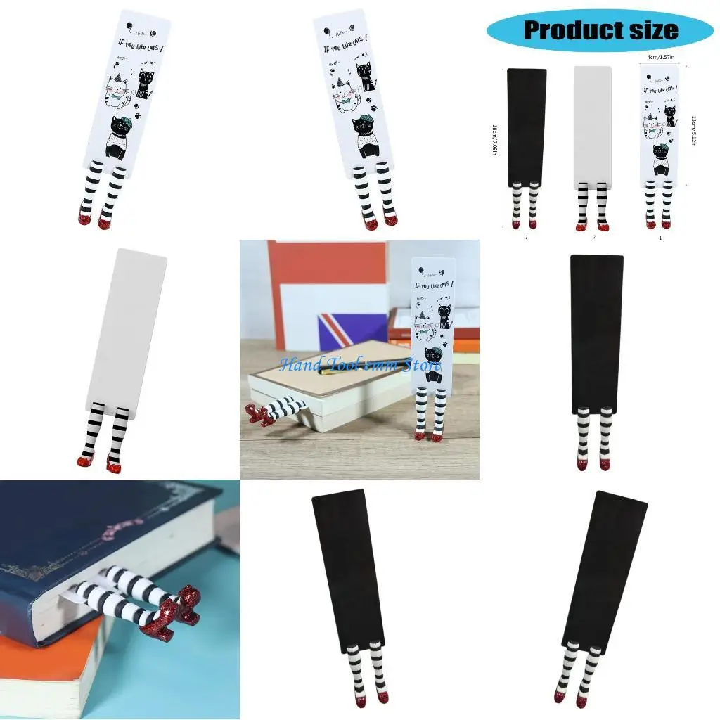 

H37F 3D Cartoon Animal Bookmarks Adorable Bookmarks Palz, Book Mark Reading Bookmarks Back to School Gift for Students