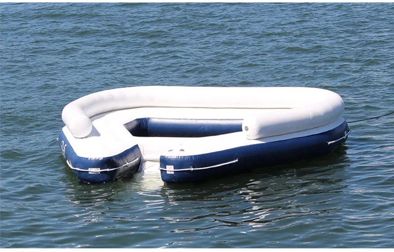 Water inflatable tent, multi person floating platform, sofa, lounge chair, floatin row, floating bed, floating yacht equipment